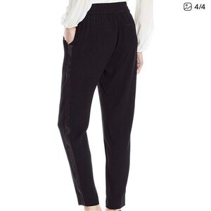 Rebecca Taylor Black Track Pants